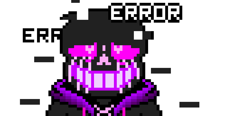 shoves the lust sans cum drink down his throat , i'll do it for you  ~ ErrorLust
