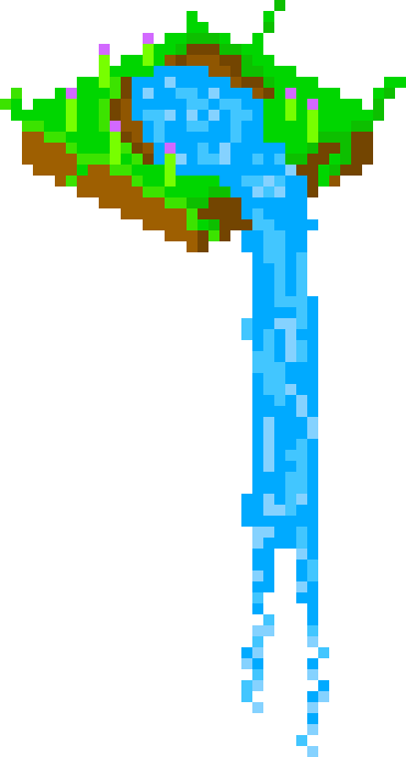 [9664c4] Isometric Waterfall