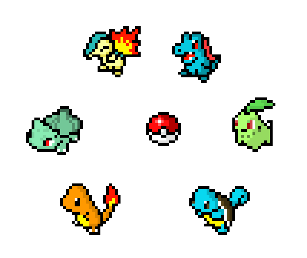 [792b6c] Gen 1 & 2 starters