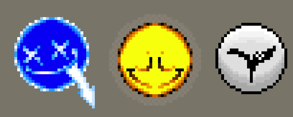 [816c09] I honestly love using color blender. It helps a lot in certain cases. An example is these 3. Don't mind Litany- I'm still working on them. I honestly could've eyeballed most of the color but I think that would've looked weird.