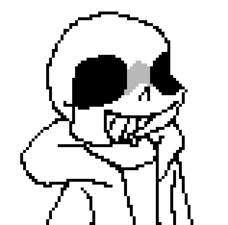 [5b2f3e] -monotone screaming as sans realizes the lack of legs and color he has-