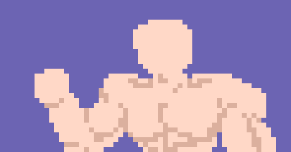 [ba4a90] maybe the whole bad part about me drawing buff men is that i cant use the technique anau uses for drawing hands fir like any of the body because i'm believe it or not  this little thing called not a buff man