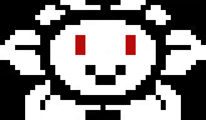 [d52c98] FLOWEY CHARA MIMICING CHARA FACE (blood red eyes)