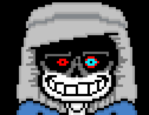 [e8cb42] have you seen a slightly tall skeleton, 2 holes in their head, determination running out their eyes and have a green jumper striped with yellow?