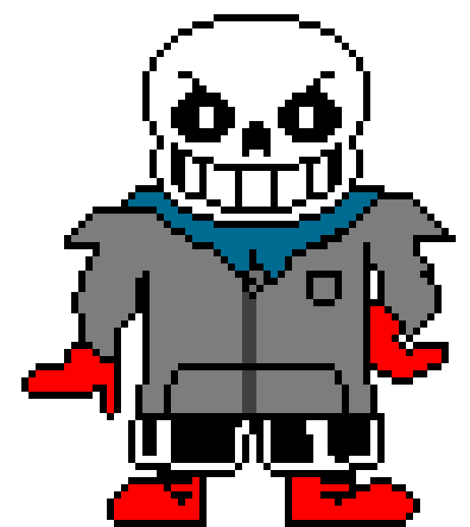 [9664c4] FusionSwap Comic Papyrus sprite
