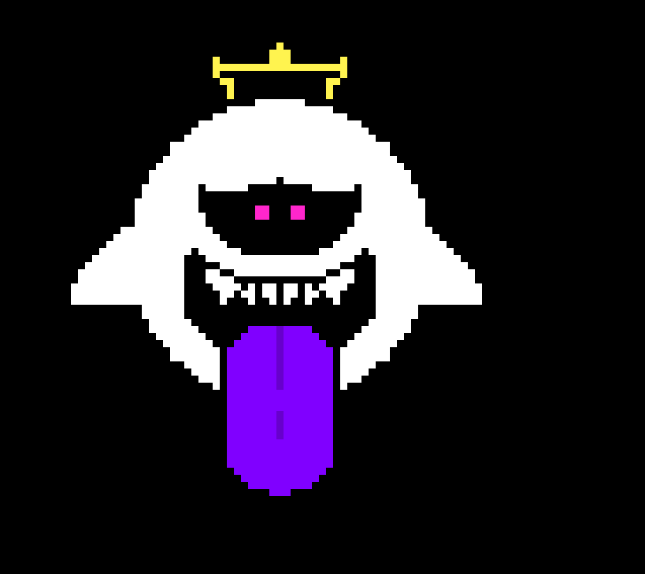 (King Boo sprite WIP by Bill 1)