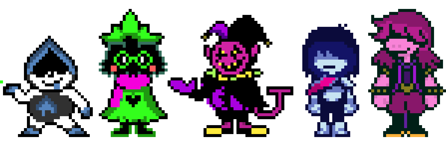 [053e67] Remastered Deltarune Sprites