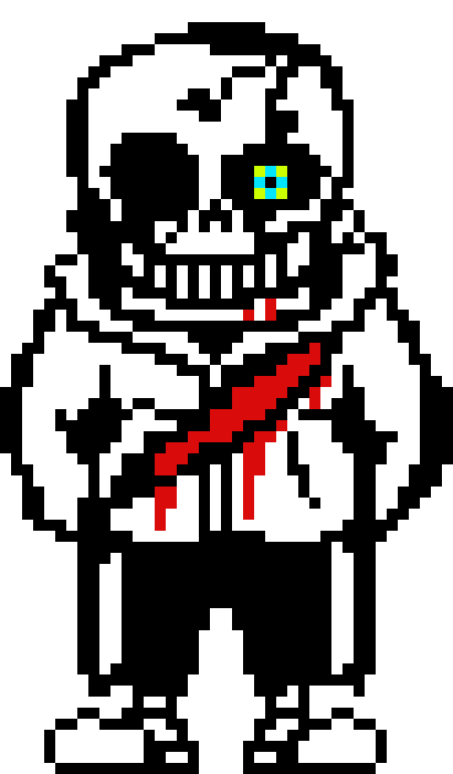 [9664c4] Hard mode Sans Battle Sprite 2