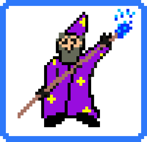 [9664c4] 50x50 wizard with frame