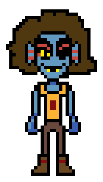 [faec4e] Undyne Overworld Sprite