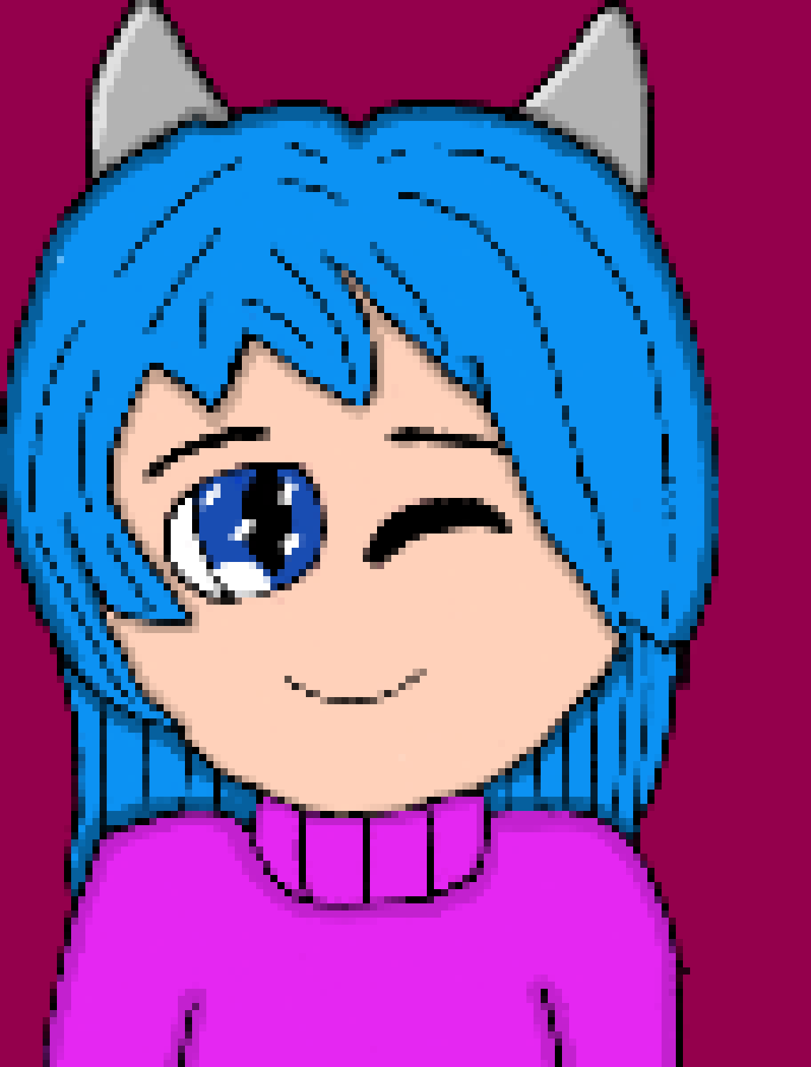 [b63bdb] now time to floofy da Jero *poof* *Jero is now a floofy Jero*