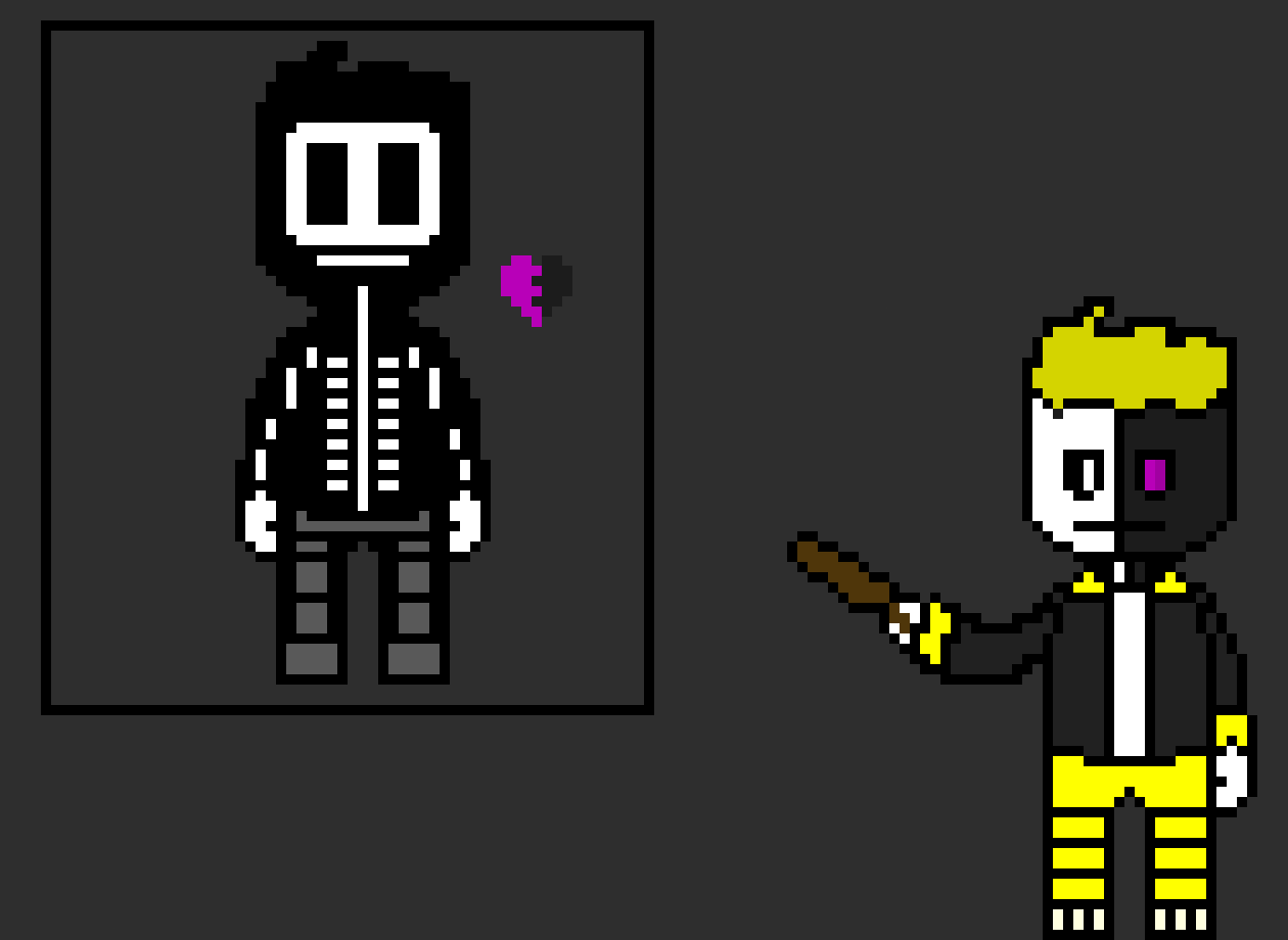 [812b32] by Others i mean Underfell, Underswap, Glitchtale. this is different, sans was in this characters Au then left the underground... so yes its confusing.. - Molt!