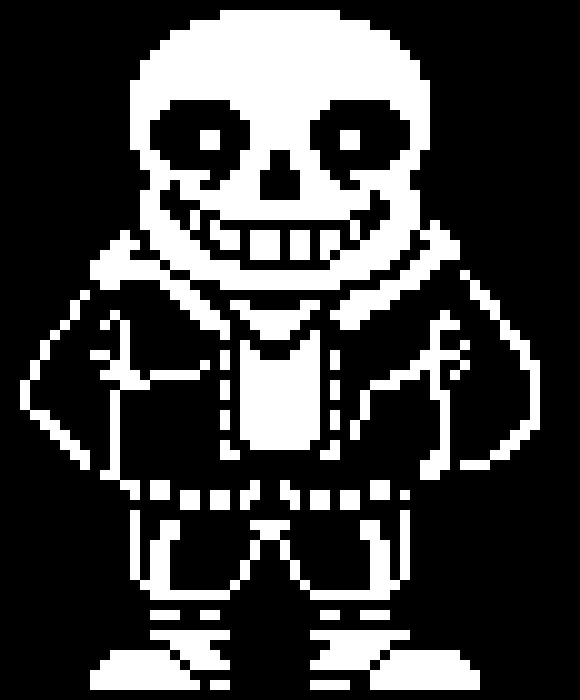 Undertale last breath Sans Sprite (my version)