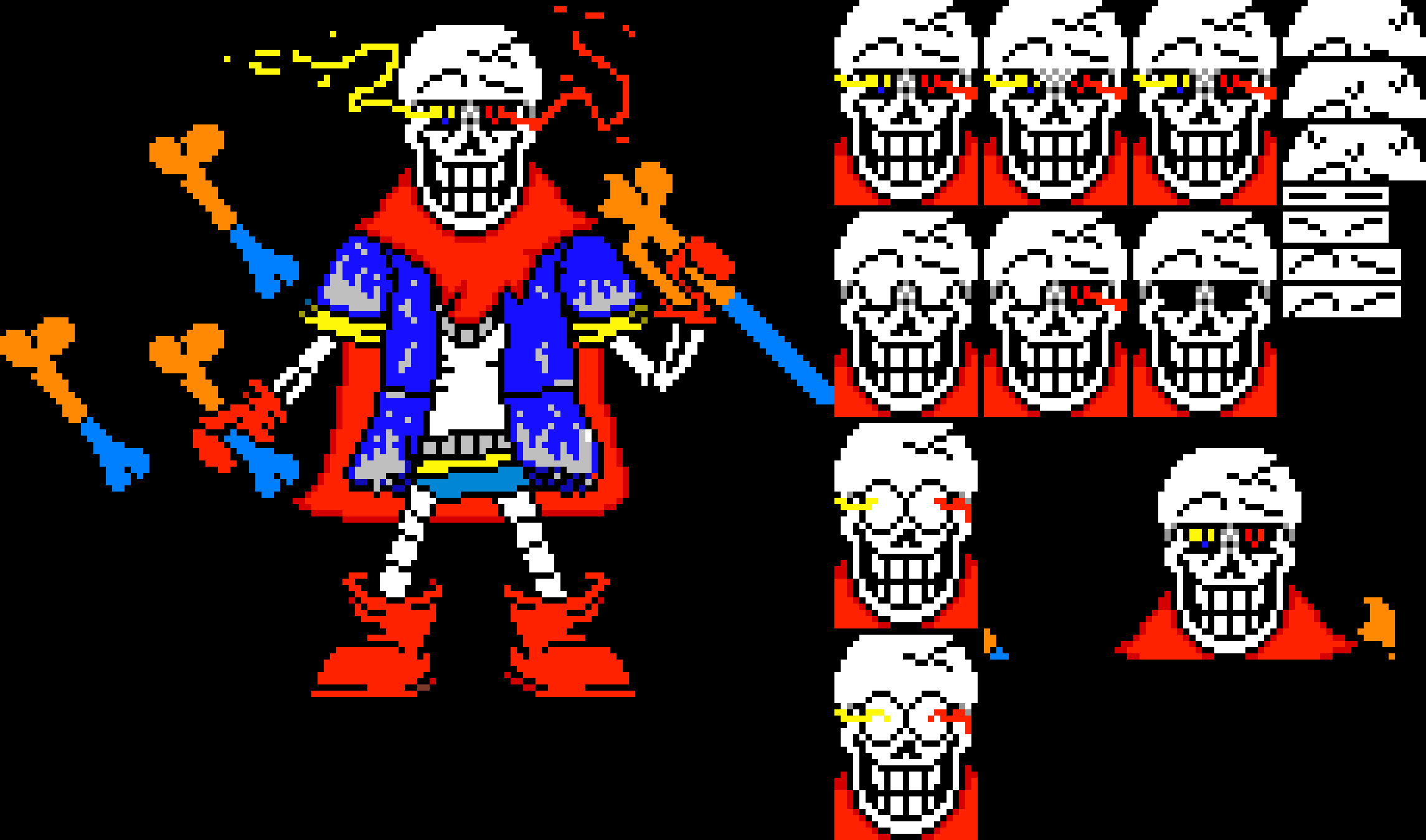 [8597b0] RK!Dustbelief Papyrus Phase 1 (dusted back to the mindset.)