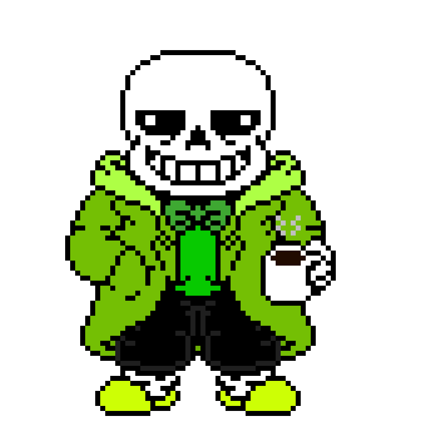 NOW ALL WE NEED IS ASRIEL AND WE BASICALLY GOT 90% OF THE CHARACTERS BECAUSE NOBODY FUCKING CARES ABOUT THE 10% WHEN MAKING AN AU :D