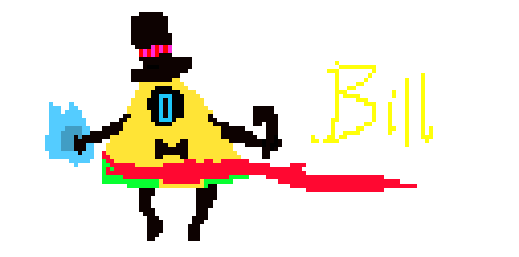 Bill Cipher GravityTale Sprite [Read desc]