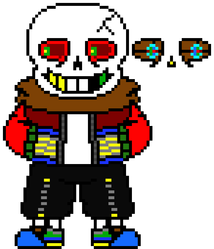 [8597b0] -accidently starts walking towards something- where is something interesting.. -DRY!Sans (cleetus.) (LS!Cleetus) (SUDDEN SCREAMS! Cleetus)