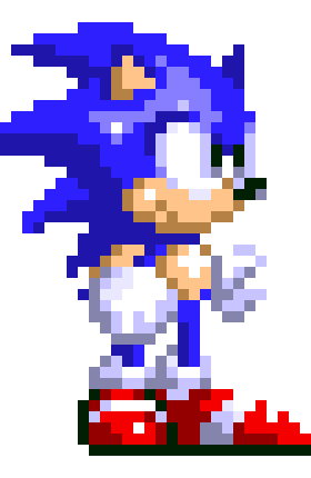 [facc2b] Sonic 3 & Knuckles sprite pixel 1994
