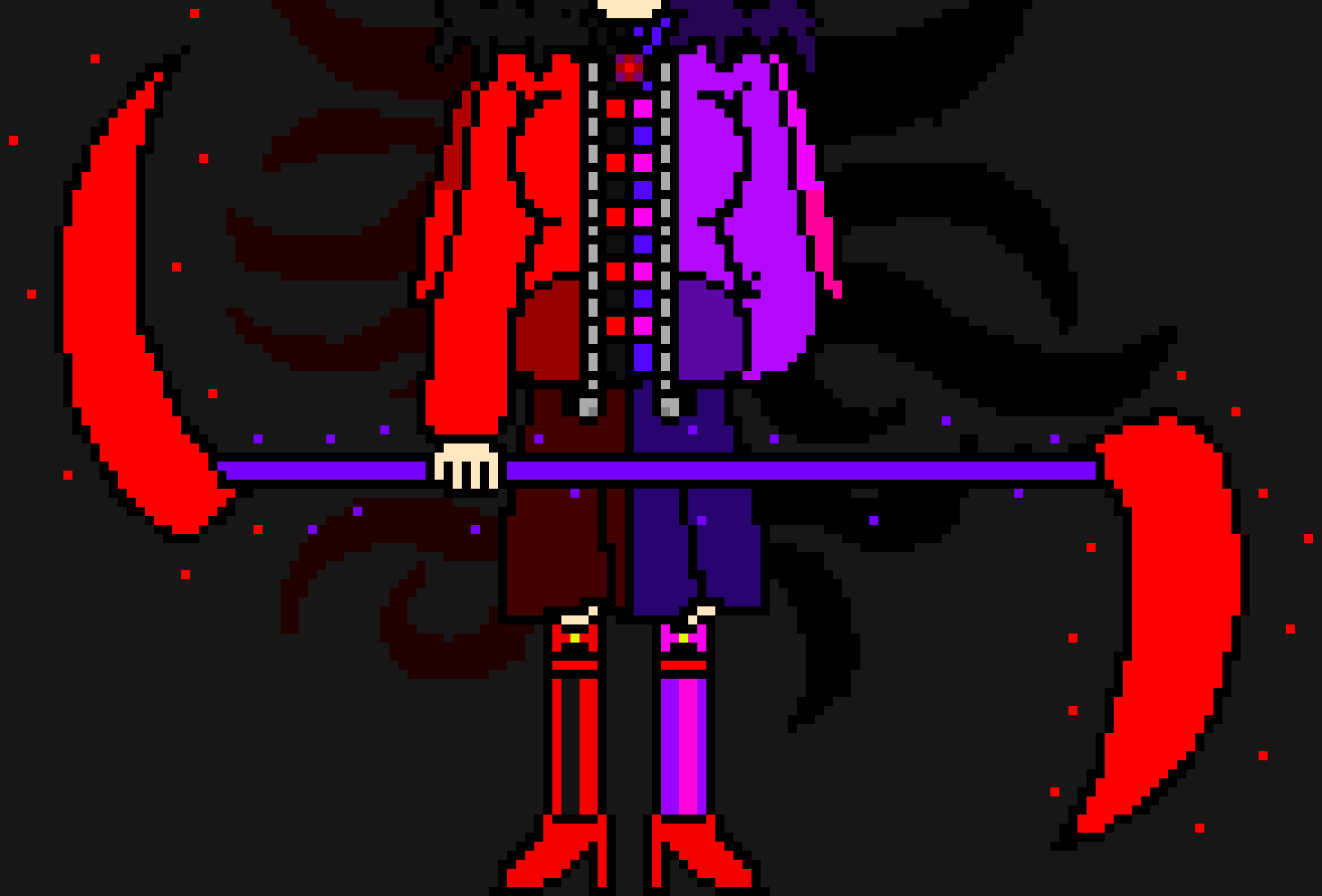 [2b3dfd] *Attack Betty with scythe then a lot of chains coming up from the ground* - TSDST