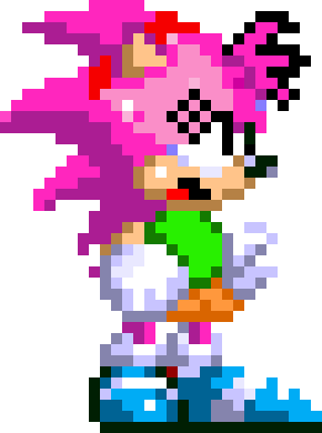 [ab2404] amy rose sprite 
