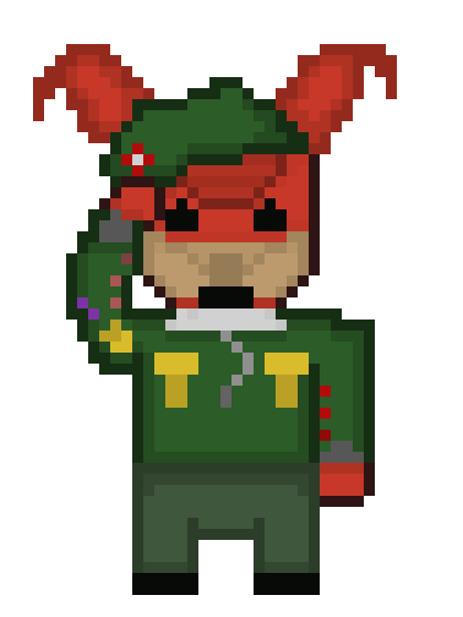 [2b2cca] Rudolph Understood salute sprite