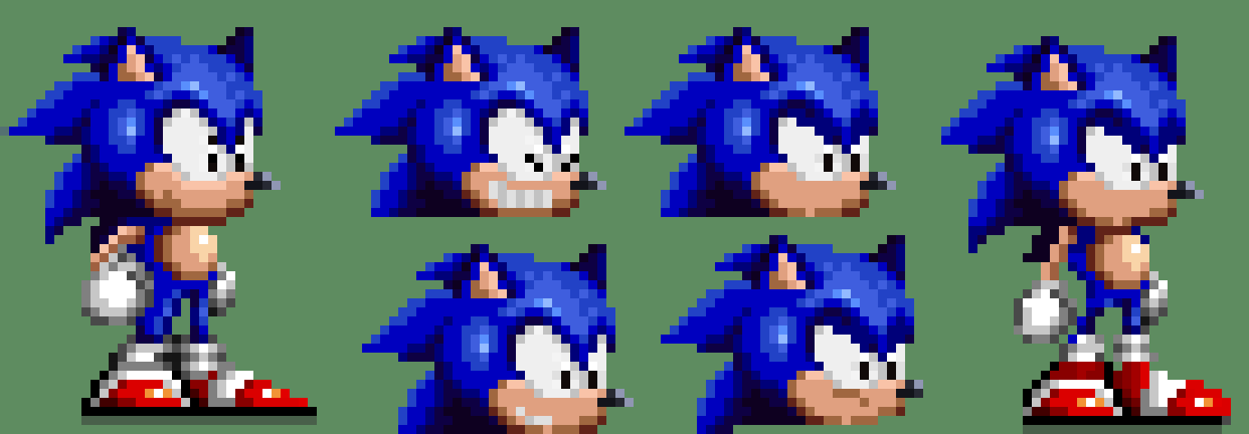 [8296a8] sonic spites sheets