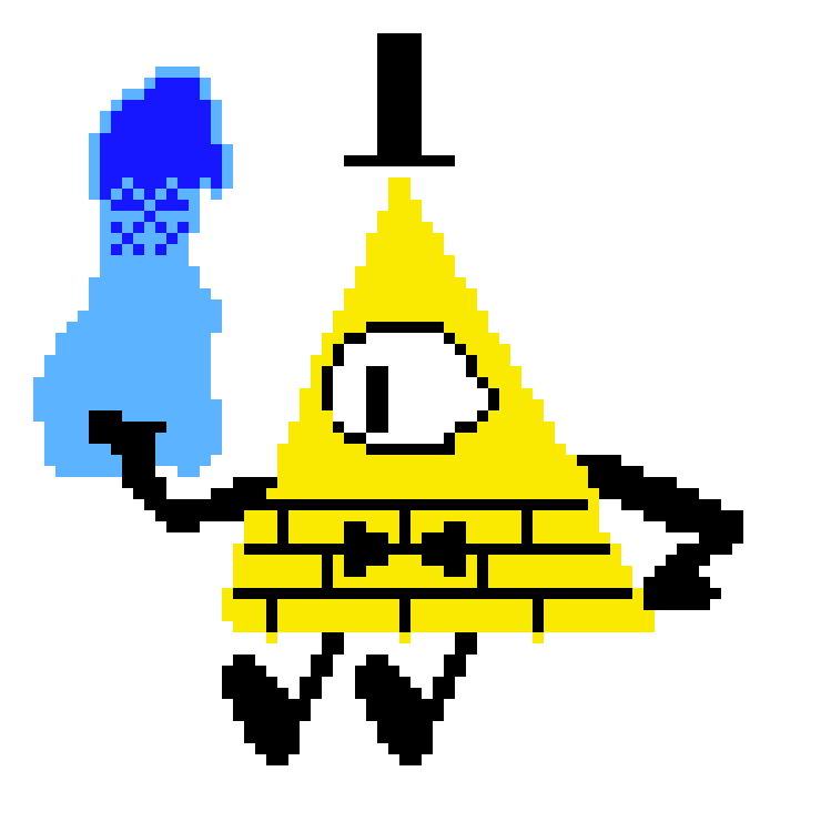 [5e467c] -shows him a picture of ink sans- That idiot. -Bill Cipher