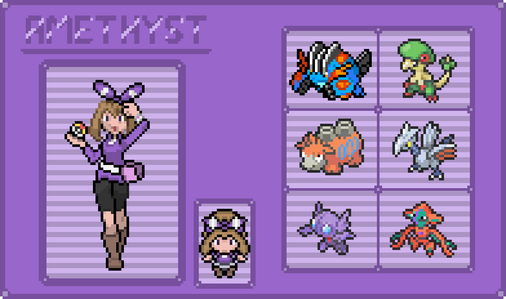 [0031a6] pokemon Amethyst sprite + team + mega