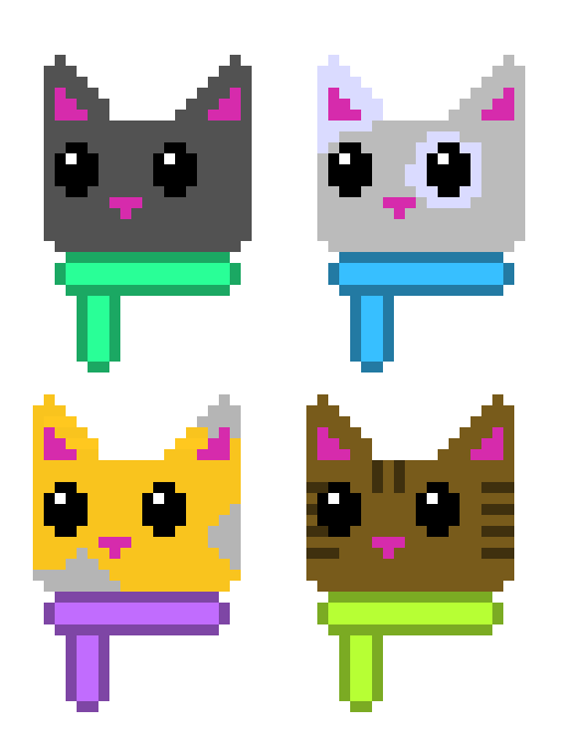[9664c4] 4 Cat Adoptables