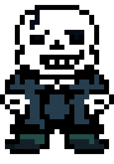 [01d2d9] Echotale Sans (My Sprite)