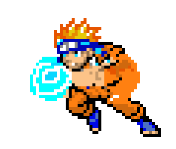 [b850d2] Naruto using rasengan