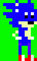 [9664c4] Tall Pixel Sonic