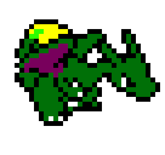 [9664c4]  Green Charizard Sprite