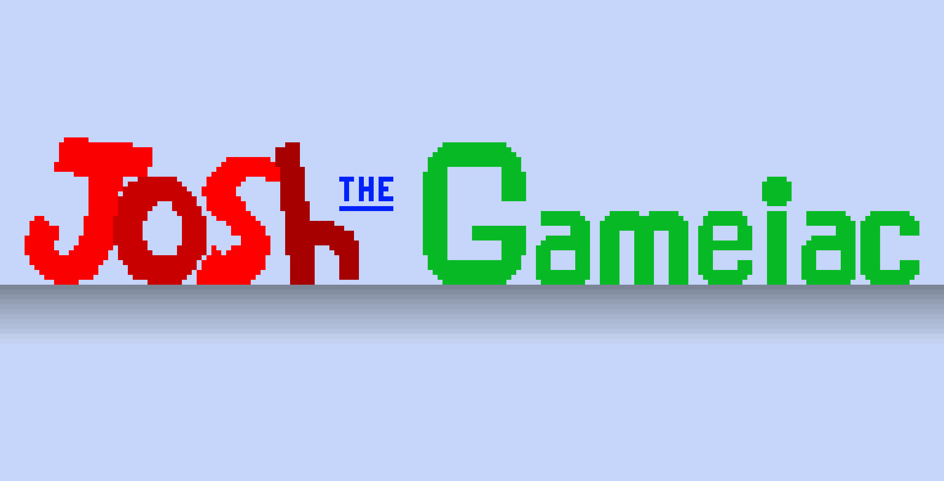 JoshTheGameiac Title