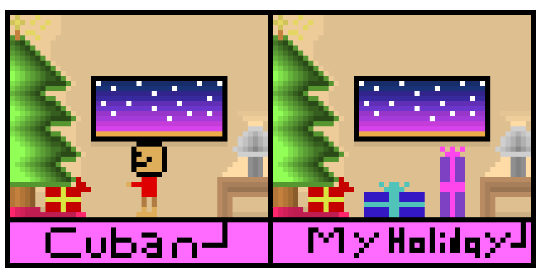 [9664c4] Cuban Christmas and Mine 