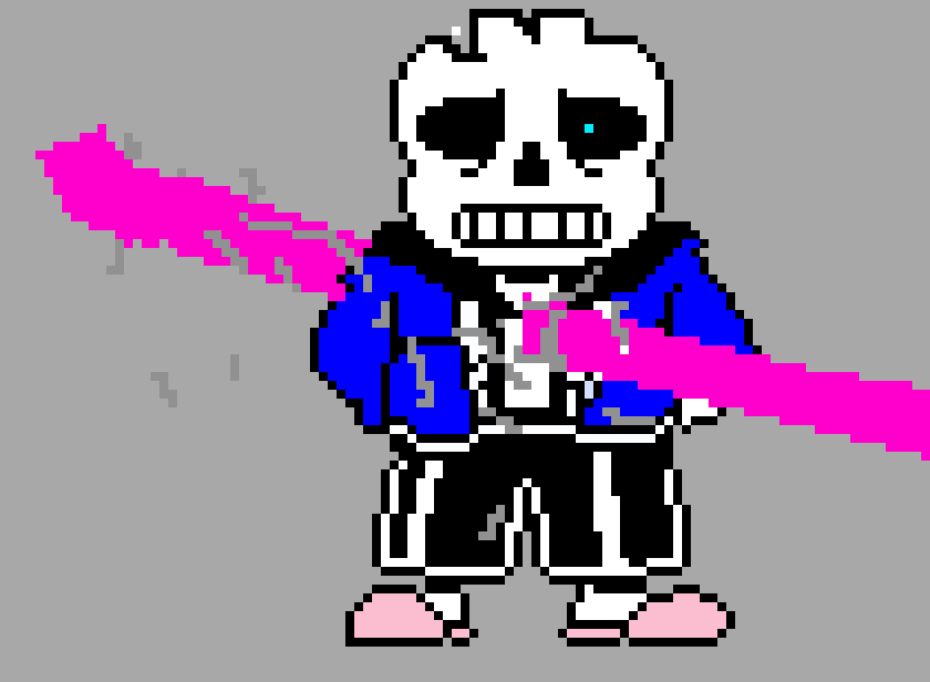 [9664c4] Dead Glitchtale sans