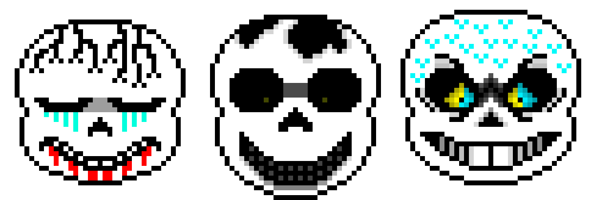 [ddb16d] Sans the Skeleton heads 2