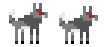 [62e416] boarwolf idle sprite world//pixel8d