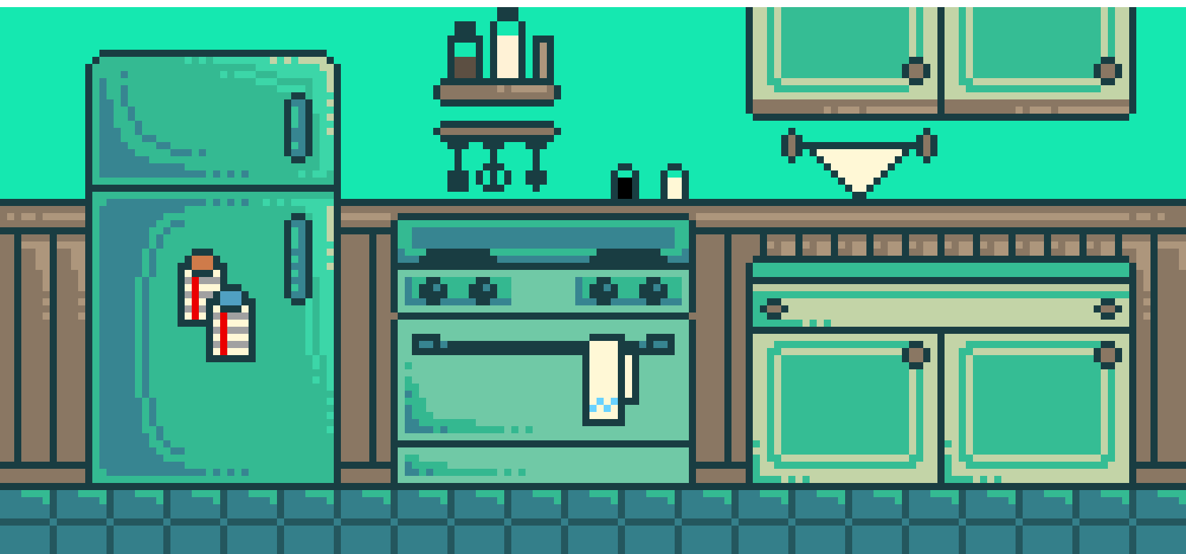 [6bc52c] Kitchen Background