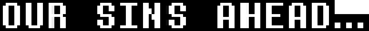 [cc1f68] Our sins ahead...