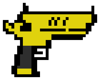 [9664c4] Gold Desert Eagle