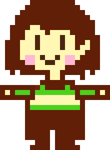 T-Posing Chara. -Demented Sans