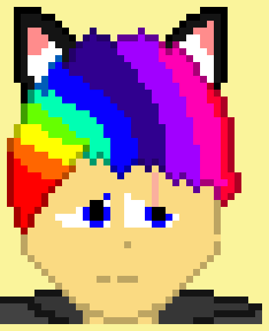 [401102] ((before E.A the scaron his eye))*gets scared and squeals*-toddler rainbow