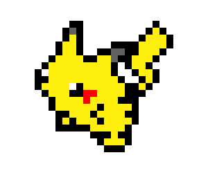 [9664c4] Pikachu PixelArt