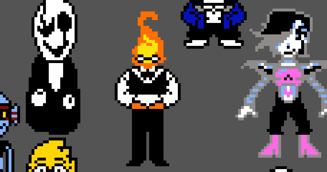 all the undertale characters