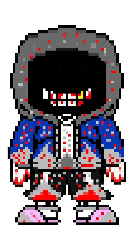 [d082ec] *shoots 1 mill. gaster blasters at horror evo. sans