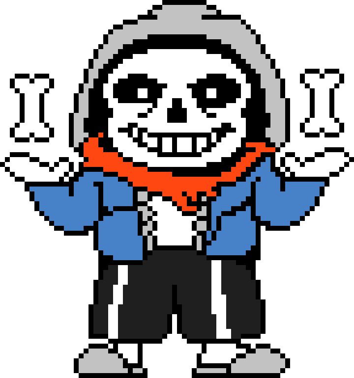 Undertale: The Final Battle/Disbelief Sans Phase 2 Sprite.