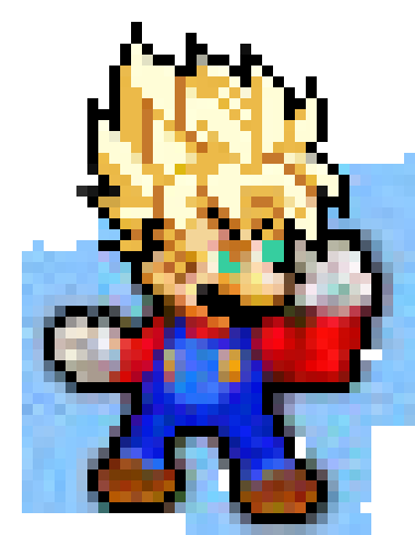 [1a4184] ssj mario idle sprites 1