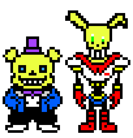 [5055cc] Fnaftale sans and papyrus