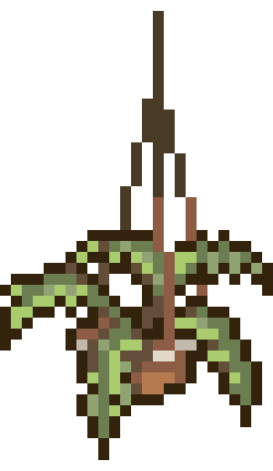 [9b9cad] Plant Pixel Art